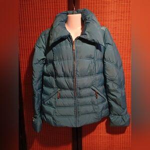 Betsey Johnson pinup girl puffer jacket